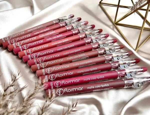 Flormar Waterproof Lip Pencil Set Of 12 – Long Lasting, High Quality Lip Liners In Assorted Shades