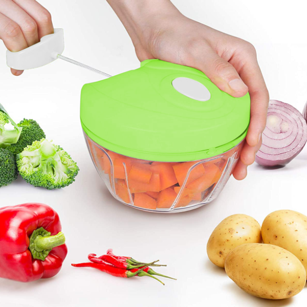 Multi-function Food Processor – Chopper, Cutter, Grinder, Shredder, Mincer, Mini Garlic Slicer & Slicer For Kitchen (random Color)