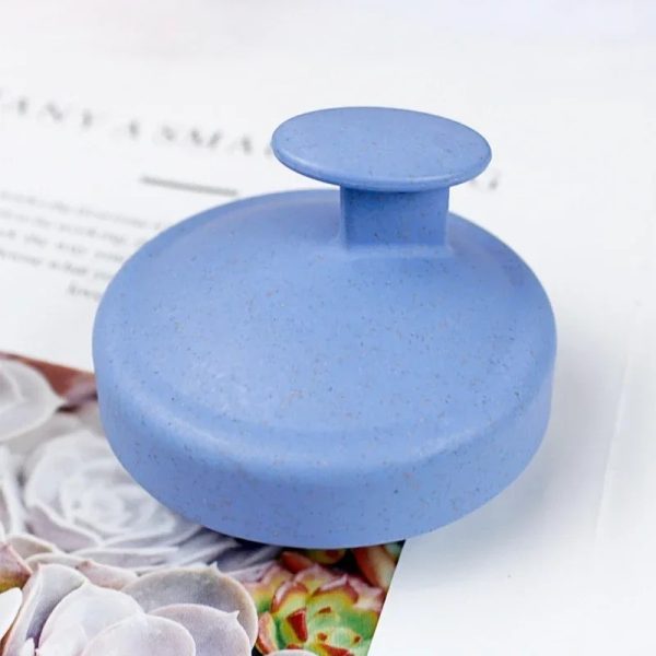 Head Cleansing & Scalp Massage Brush – Soft Bristles For Wet & Dry Use (random Color)