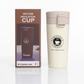Hot & Cold Stainless Steel Vacuum Flask – 380ml | Double Wall Insulated | Leakproof Coffee & Tea mug (random Color)