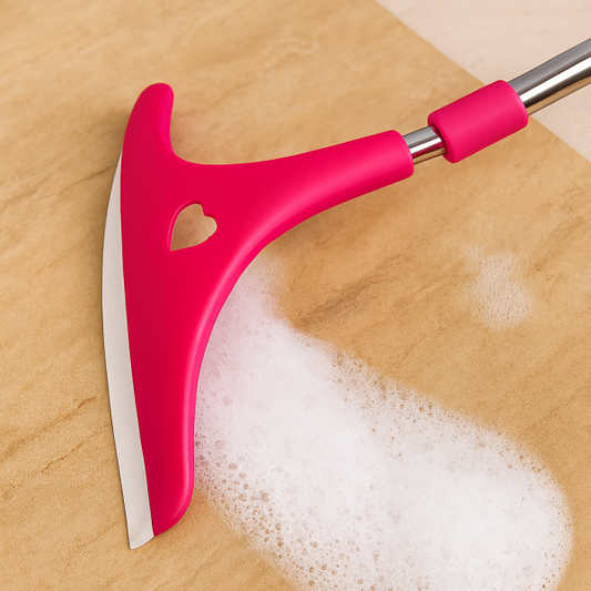 Stainless Steel Glass Wiper With Retractable Handle – Window & Glass
