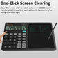2-in-1 Calculator With Lcd Writing Tablet – Dual-function Office & School Gadget