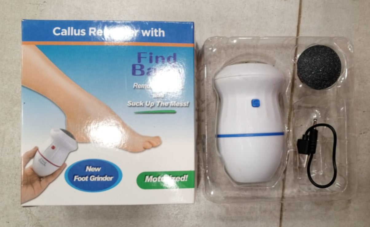 Back Callus Remover With Built-in Vacuum