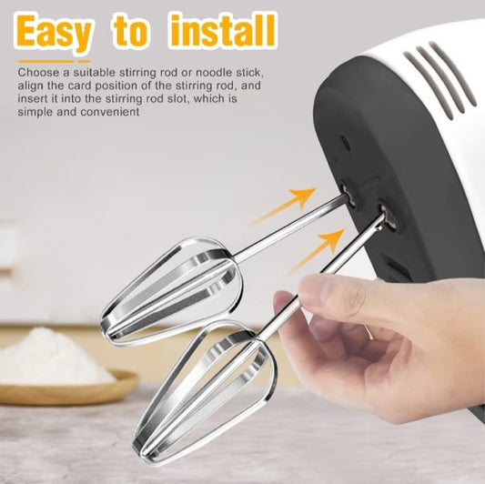 Electric Hand Mixer Beater Machine Handheld Egg Beater, Cake Mixer & Small Electric Mixer