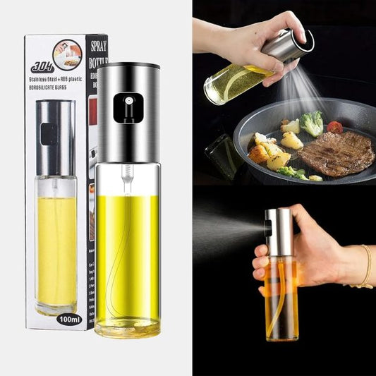 Cooking Oil Sprayer – Glass Oil Spray Bottle For Kitchen, Bbq, Baking and Grilling