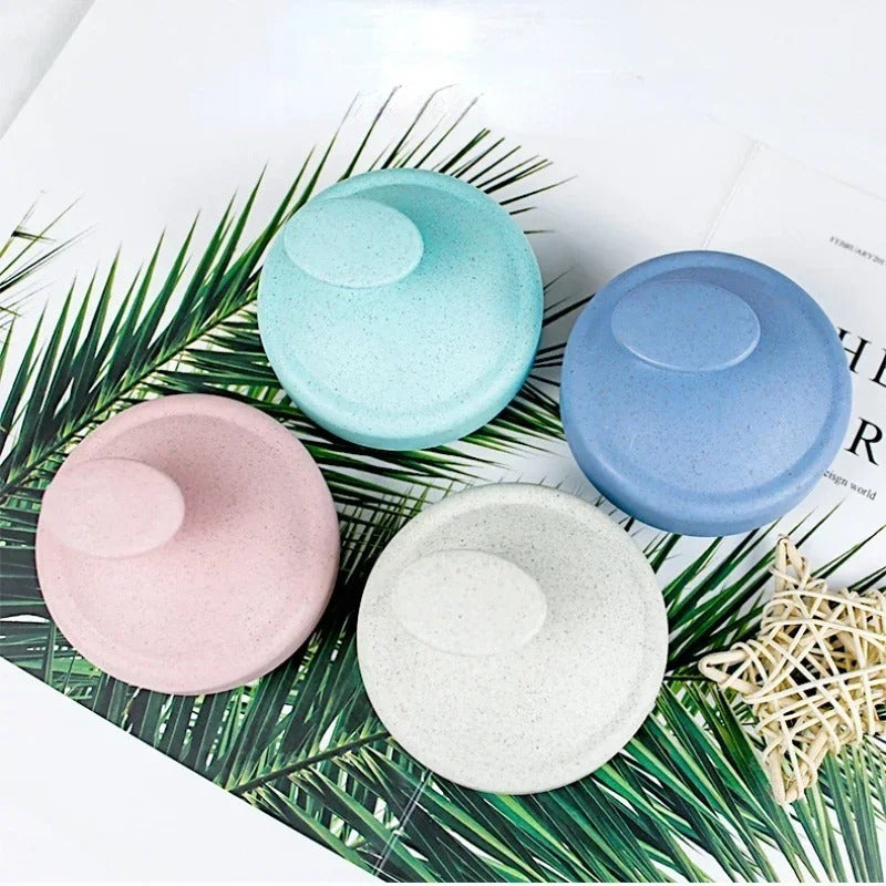 Head Cleansing & Scalp Massage Brush – Soft Bristles For Wet & Dry Use (random Color)