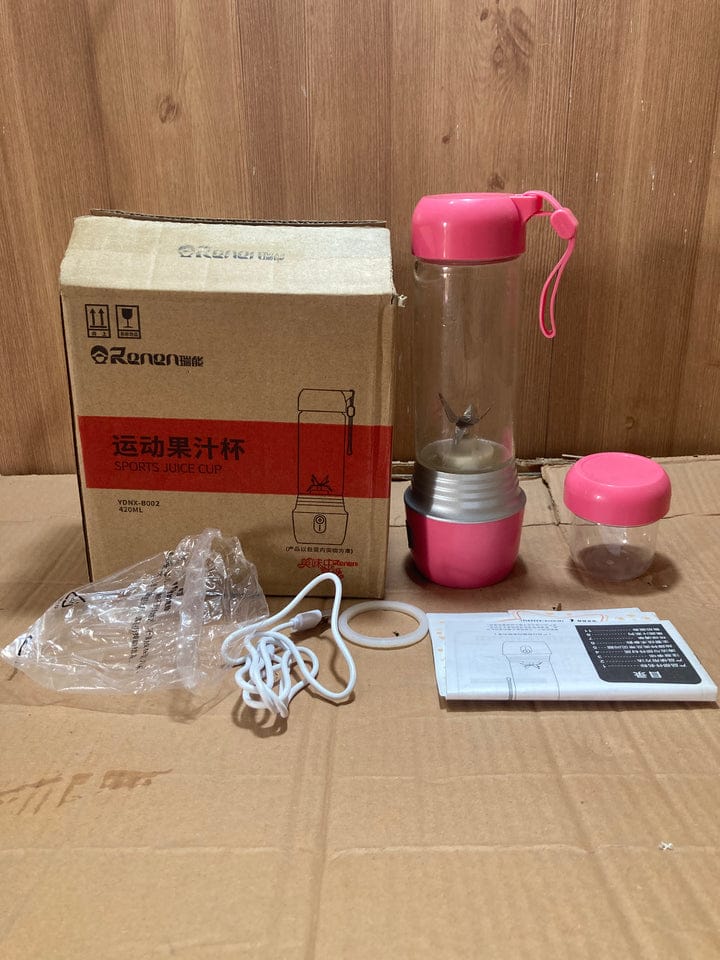 Imported Rechargeable Portable 420ml Blender With 6 Blades – Portable Blender With Usb Charger