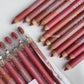 Flormar Waterproof Lip Pencil Set Of 12 – Long Lasting, High Quality Lip Liners In Assorted Shades