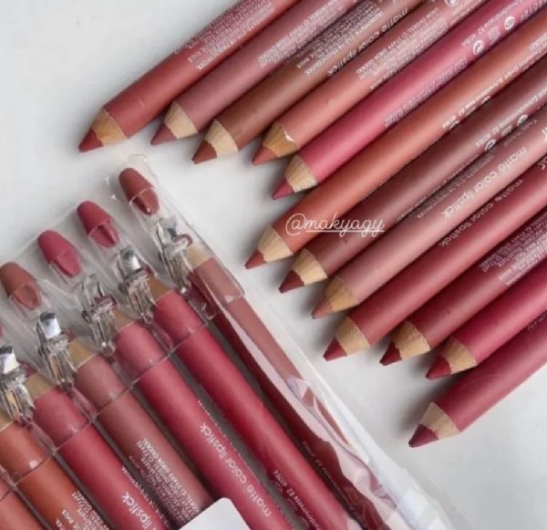 Flormar Waterproof Lip Pencil Set Of 12 – Long Lasting, High Quality Lip Liners In Assorted Shades