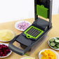 16 In 1 Multifunctional Vegetable Slicer Cutter Shredders Slicer With Basket Fruit Potato Chopper Carrot Grater